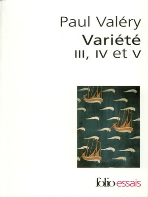 cover image of Variété III, IV et V